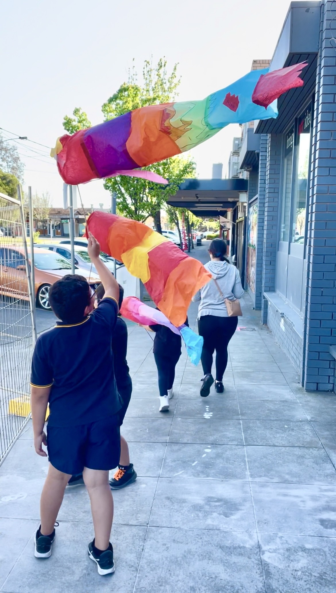 Making Paper Kites